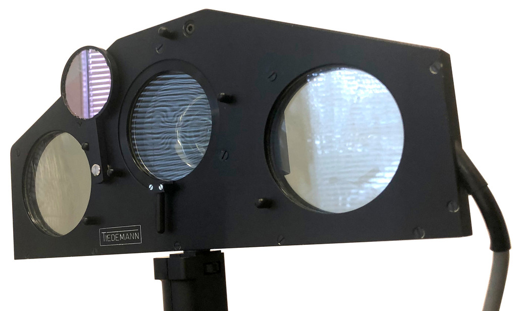 Mobiles Reflektions-Polariskop, Front