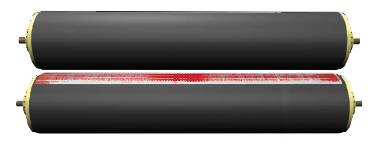 Druckmessstreifen zur Nip-Bestimmung